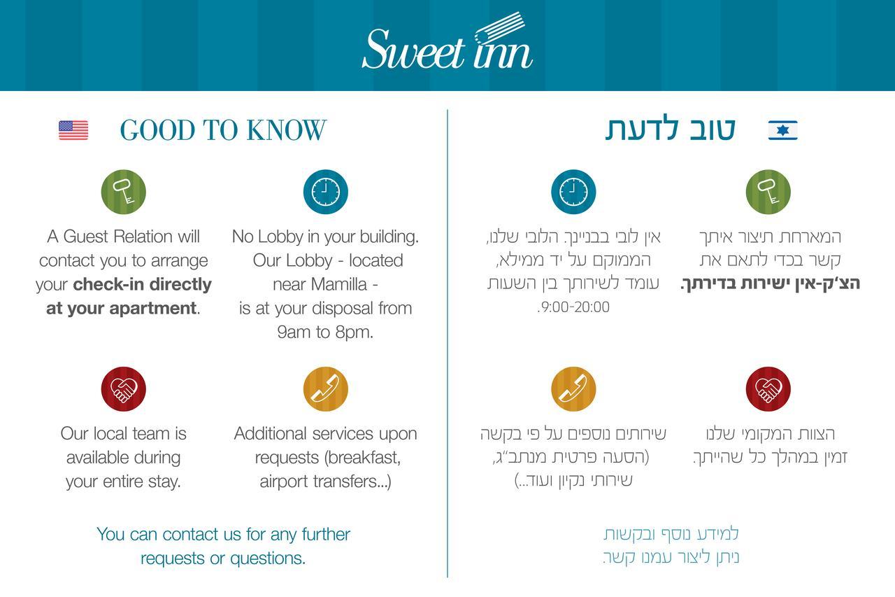 Sweet Inn - Ben Maimon 19 Jerusalén Exterior foto